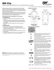 Honeywell BW Technologies BW Clip Guia De Inicio Rapido