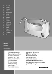 Siemens MQ96500 Instrucciones De Uso