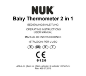 NUK 10.256.345 Manual De Instrucciones