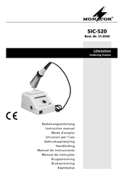 Monacor SIC-520 Manual De Instrucciones