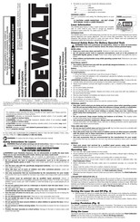 DeWalt DW085 Manual De Instrucciones