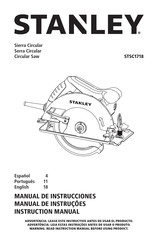 Stanley STSC1718 Manual De Instrucciones