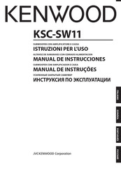 Kenwood KSC-SW11 Manual De Instrucciones