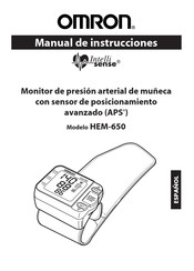 Omron HEM-650 Manual De Instrucciones