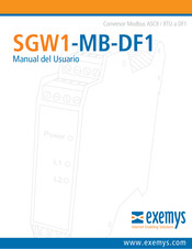 exemys SGW1-MB-DF1 Manual Del Usuario