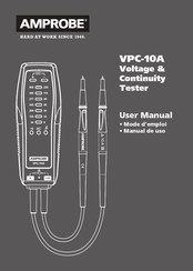 Amprobe VPC-10A Manual De Instrucciones