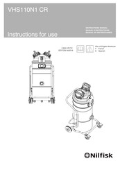 Nilfisk VHS110N1 CR Manual De Instrucciones