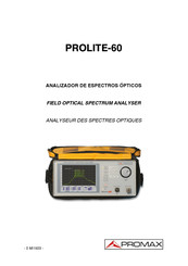 Promax PROLITE-60 Manual Del Usario