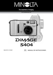 Minolta Dimage S404 Manual De Instrucciones