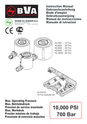 BVA Hydraulics HL5002 Manual De Instrucciones