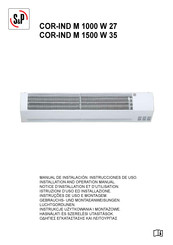 S&P COR-IND M 1000 W 27 Instrucciones De Uso