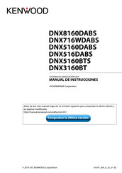 Kenwood DNX5160BTS Manual De Instrucciones