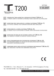 Telcoma T200 Manual De Instrucciones