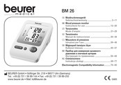 Beurer Medical BM 26 Manual De Instrucciones