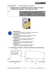 EUCHNER AS-i 3.0 PROFIBUS Instrucciones De Montaje