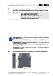 EUCHNER SOM-4E-0A-C1 Instrucciones De Montaje