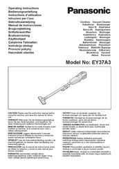 Panasonic EY37A3 Manual De Instrucciones