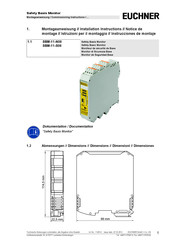 EUCHNER SBM-11-S08 Instrucciones De Montaje