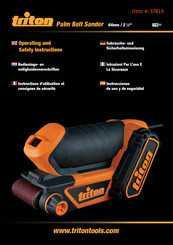 Triton TCM BS Instrucciones De Uso