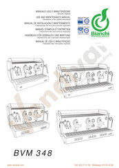 BIANCHI VENDING BVM 348 Manual De Uso