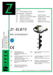 Zipper ZI-ELB70 Manual De Instrucciones