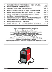 Cebora POWER PLASMA 3035/M Manual De Instrucciones