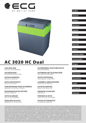 ECG AC 3020 HC Dual Manual De Instrucciones