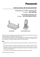 Panasonic KX-TGP700CE Instrucciones De Funcionamiento