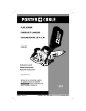 Porter Cable 557 Manual De Instrucciones