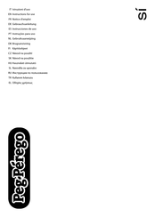 Peg-Perego sí Instrucciones De Uso