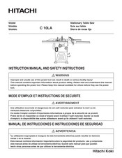 Hit-Hot C 10LA Manual De Instrucciones