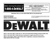 DeWalt DW717 Manual De Instrucciones