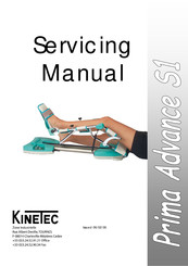 Kinetec Prima Advance Knee CPM Manual De Empleo