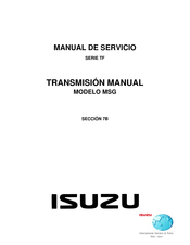 Isuzu MSG TF Manual De Servicio