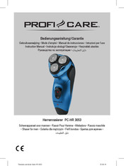 Profi Care PC-HR 3053 Manual De Instrucciones