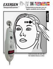 Exergen TemporalScanner TAT-5000S-RS232-CORO Instrucciones De Uso