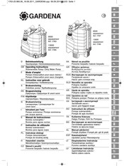Gardena 13000 aquasensor Manual De Instrucciones