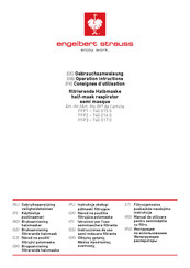 Engelbert Strauss FFP3 - 740.017.0 Instrucciones De Uso