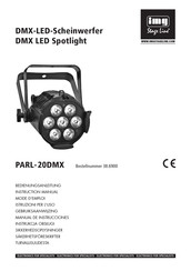 IMG STAGELINE PARL-20DMX Manual De Instrucciones