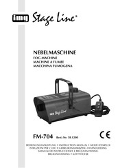 IMG STAGELINE FM-704 Manual De Instrucciones