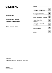 Siemens SINUMERIK 828D Manual De Servicio