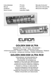 EUROM GOLDEN 2500 ULTRA RCD Manual De Instrucciones