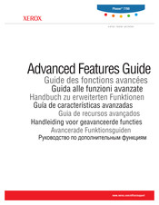Xerox Phaser 7760 Guía De Funciones Avanzadas