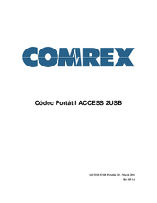 Comrex ACCESS 2USB Manual De Usuario