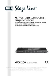 IMG STAGELINE MCX-200 Manual De Instrucciones