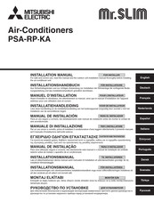 Mitsubishi Electric PSA-RP-KA Para El Instalador