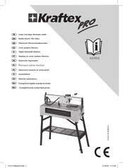 KraftexPRO TCR 600 Manual Del Usaurio