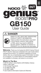 NOCO Genius BOOST PRO GB150 Guia Del Usuario