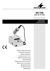 Monacor SIC-530 Manual De Instrucciones