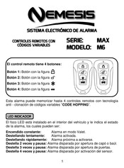 Nemesis MAX Serie Manual De Instrucciones